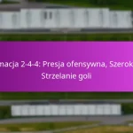 Formacja 4-2-2-2: Różnorodność ataku, Ruchy graczy, Szanse na zdobycie bramki w piłce nożnej